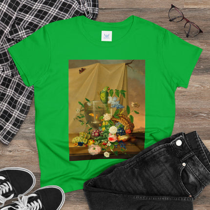 Still Life by Corredo und Starkenberg Women's Midweight Cotton Tee
