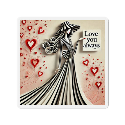Love You Always Die-Cut Magnets (5 Sizes)
