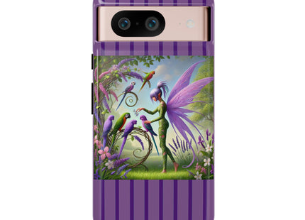 Lavender-Winged Fairy Phone Cases