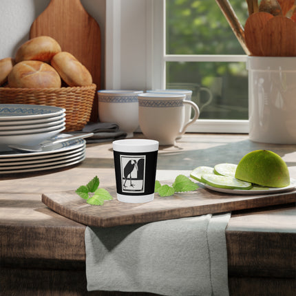 A Lame Marabou by Samuel Jessurun de Mesquita Ceramic Shot Glass