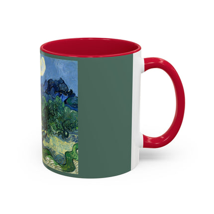 Olive Trees by Vincent Van Gogh Colorful Mugs (11oz, 15oz)