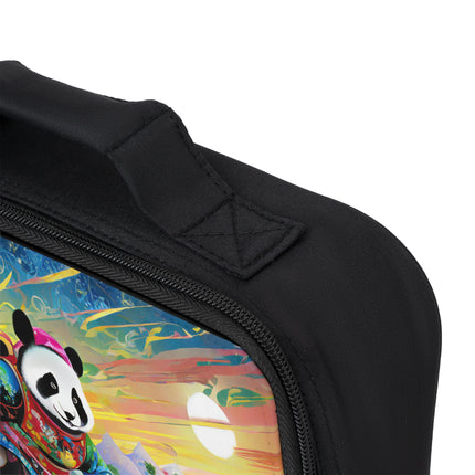 Cyberpunk Panda Lunch Bag