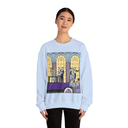 Au Revoir by George Barbier Heavy Blend™ Crewneck Sweatshirt
