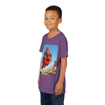 Cardinal Dive Bomber Youth Short Sleeve Tee