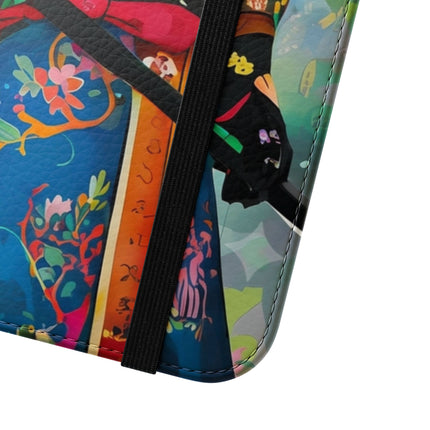 🦉⚔️ Cyberpunk Samurai Owl Flip Case – Neon Wisdom & Warrior Honor