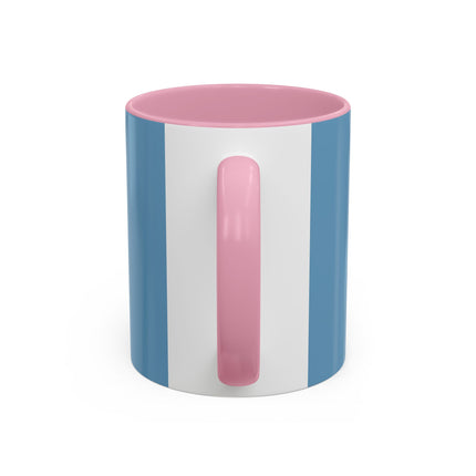 🎿❄️ The Winter Garden Skier Colorful Mug – Whimsical Holiday Fantasy