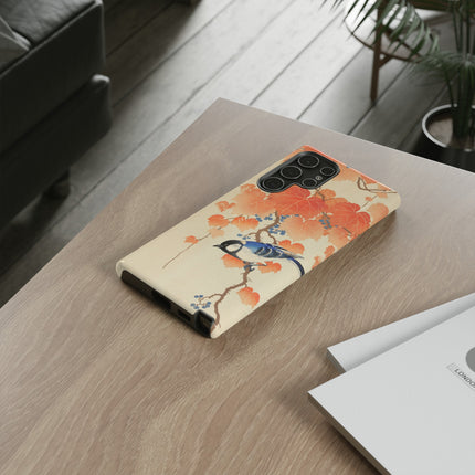 Japanese Bird and Branch by Ohara Koson Phone Cases