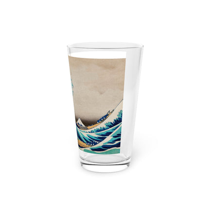 The Great Wave Glass, 16oz