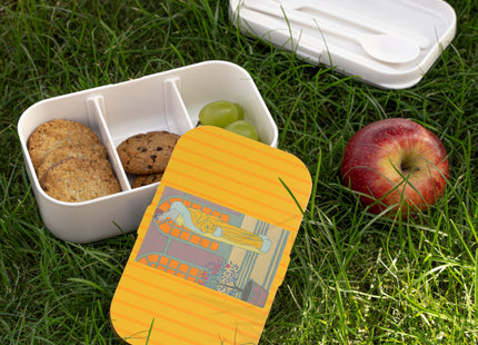 Sur Les Marches Du Jardin by Georges LePape Bento Lunch Box