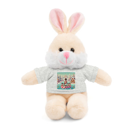 Nutcracker Candy-Striped Adventure Stuffed Animals with Tee