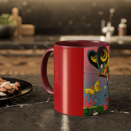 Flight Of Easter Delight Colorful Mugs (11oz, 15oz)