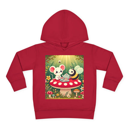 Tea Time Friends Toddler Pullover Fleece Hoodie