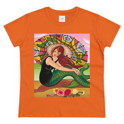 Siren Serenade Women's Midweight Cotton Tee