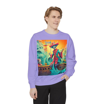Skeleton Crew of the Misty Seas Unisex Garment-Dyed Sweatshirt