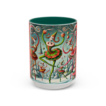 Christmas Ballet of the Absurd Colorful Mugs (11oz, 15oz)