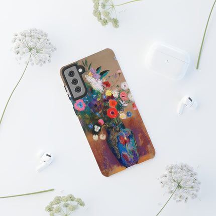 Bouquet of Flowers by Odilon Redon Phone Cases