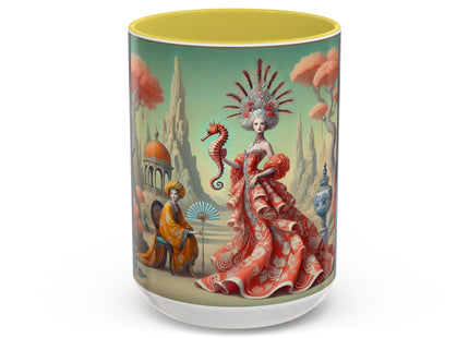 The Seahorse Court Colorful Mugs (11oz, 15oz)