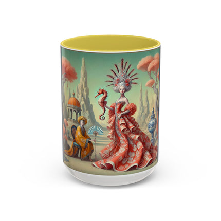 The Seahorse Court Colorful Mugs (11oz, 15oz)