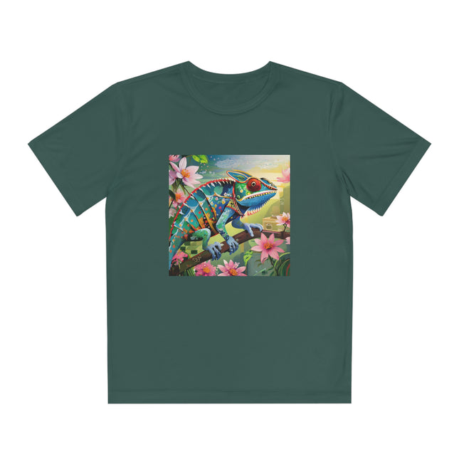 Camouflage Chameleon Youth Competitor Tee