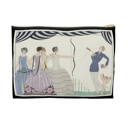 Visez au coeur, belles dames! by George Barbier Accessory Pouch