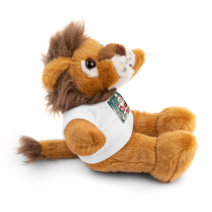 Santa's Joyful Night Stuffed Animals with Tee