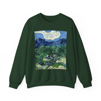 Olive Trees by Vincent Van Gogh Unisex Heavy Blend™ Crewneck Sweatshirt