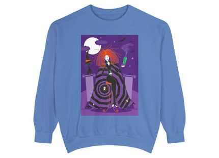 Mystic Elegance Unisex Garment-Dyed Sweatshirt