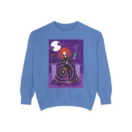Mystic Elegance Unisex Garment-Dyed Sweatshirt
