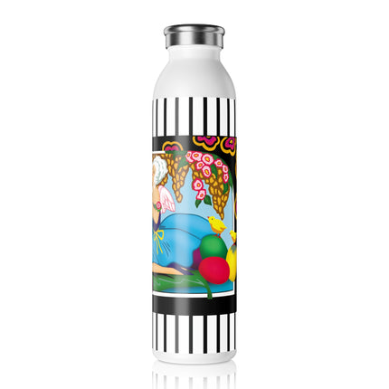 Blooms and Chicks Slim Water Bottle