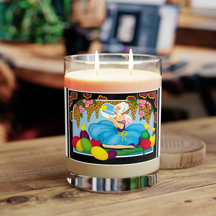 Blooms and Chicks Scented Candle - Full Glass, 11oz