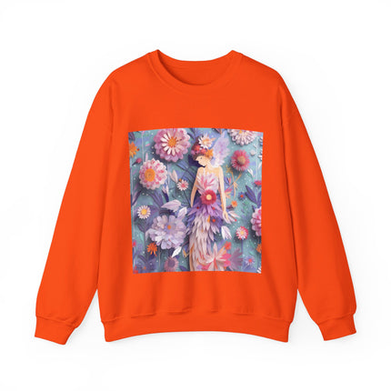 Aster Fairy Unisex Heavy Blend™ Crewneck Sweatshirt