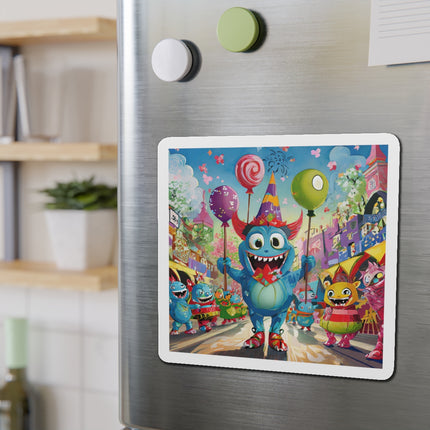 Monster Parade Madness Die-Cut Magnets (5 Sizes)