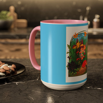 Spring Fairies & Floral Delights Colorful Mugs (11oz, 15oz)