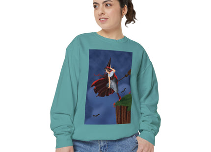 The Enchanted Witch Unisex Garment-Dyed Sweatshirt