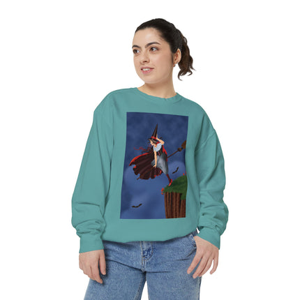 The Enchanted Witch Unisex Garment-Dyed Sweatshirt
