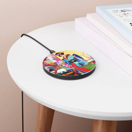 A Timeless Journey by Umberto Brunelleschi Wireless Charger