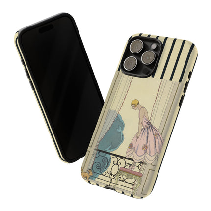 Falbalas et fanfreluches, La Souris by George Barbier Phone Cases