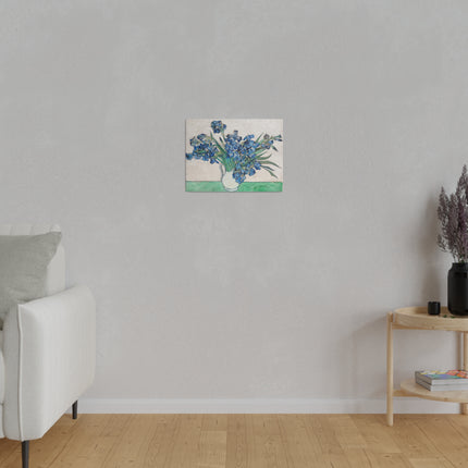 Irises by Vincent Van Gogh Matte Canvas, Stretched, 0.75"