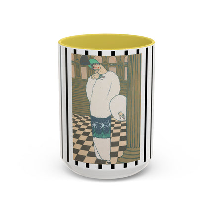 Les Hermines by Georges Lepape Colorful Mugs (11oz, 15oz)