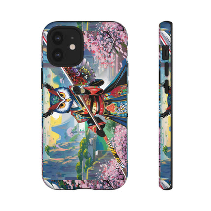 Cyberpunk Samurai Owl Phone Cases