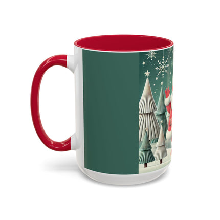 Santa's Joyful Night Colorful Mugs (11oz, 15oz)