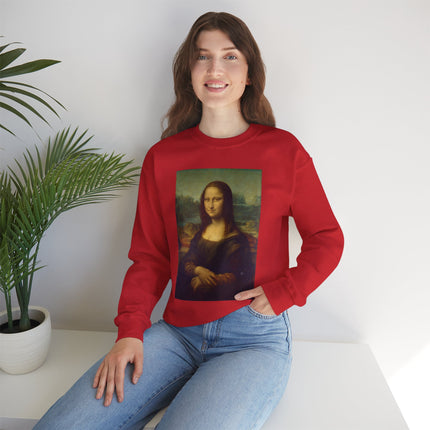 Mona Lisa by Leonardo da Vinci Unisex Heavy Blend™ Crewneck Sweatshirt