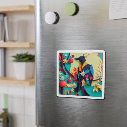 Curious Crow Die-Cut Magnets (5 Sizes)