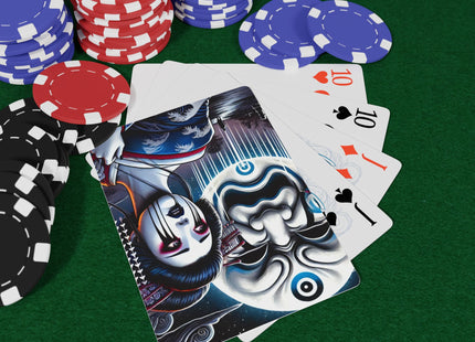 Geisha’s Black Ink Tears Playing Cards