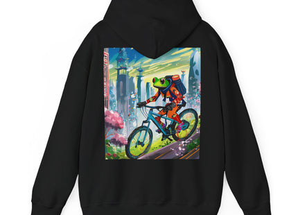 Cyberpunk Frog – Heavy Blend™ Hooded Sweatshirt
