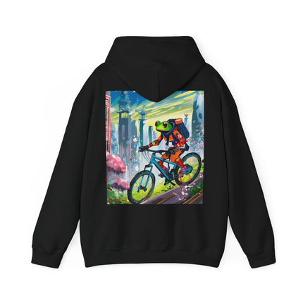 Cyberpunk Frog – Heavy Blend™ Hooded Sweatshirt