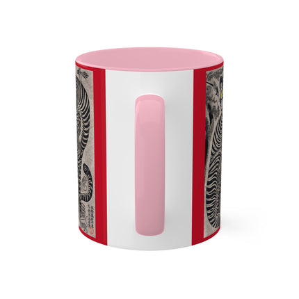 Talismanic Tiger Colorful Mugs, 11oz