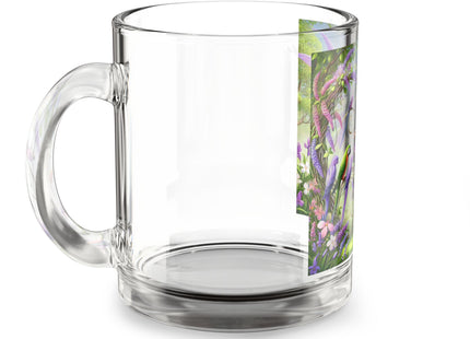 Lavender-Winged Fairy Glass Mug, 10oz