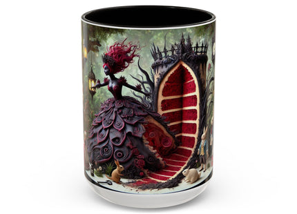 Malice in Wonderland – Gothic Halloween Colorful Mugs (11oz, 15oz)