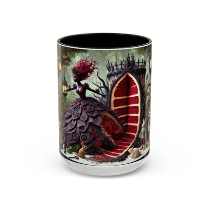Malice in Wonderland – Gothic Halloween Colorful Mugs (11oz, 15oz)